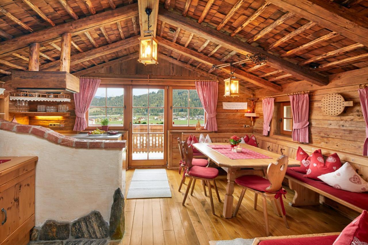 Almdorf Flachau - Luxus Huettenurlaub المظهر الخارجي الصورة