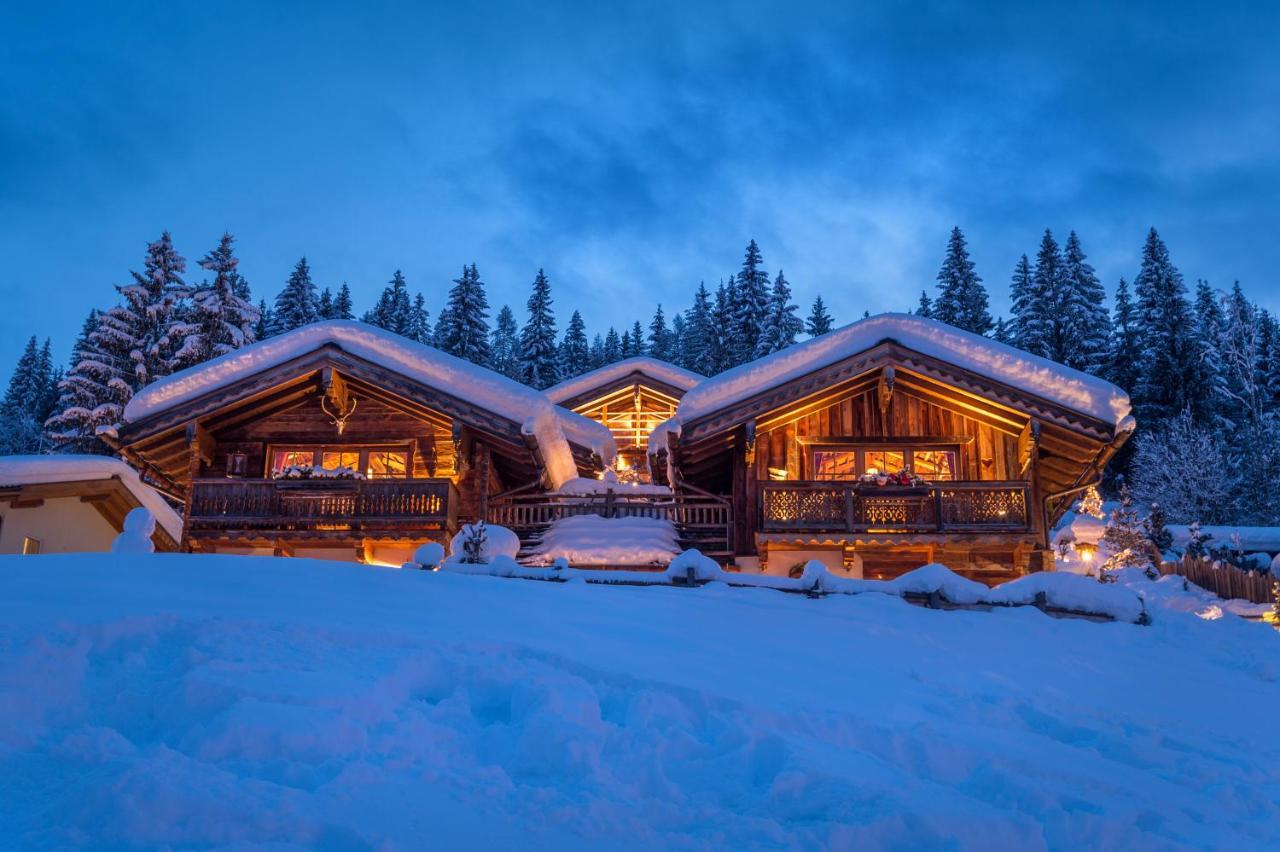 Almdorf Flachau - Luxus Huettenurlaub المظهر الخارجي الصورة