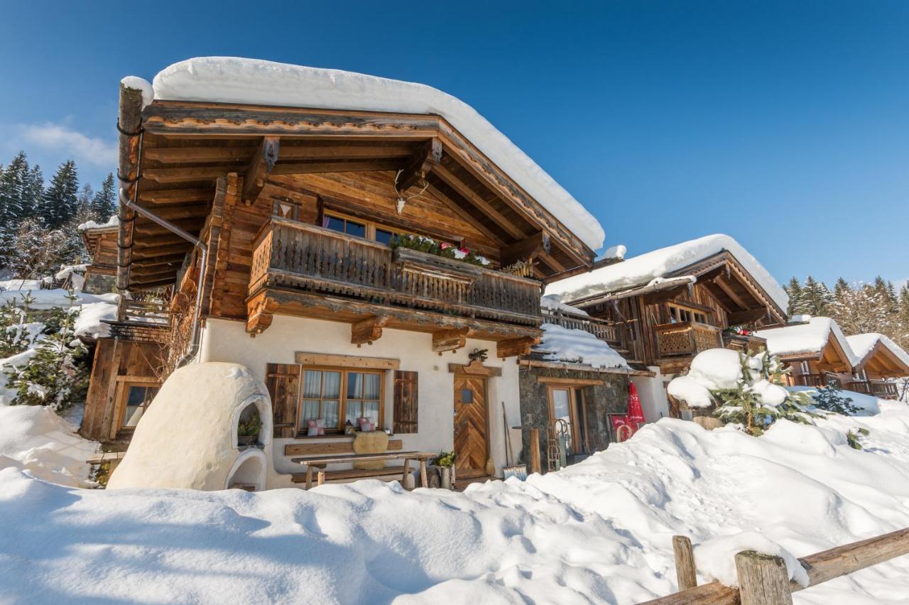 Almdorf Flachau - Luxus Huettenurlaub المظهر الخارجي الصورة